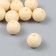 Bead for creativity plastic "Cream Ball" 2x2x2 cm