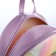 Baby backpack on lightning, pink color