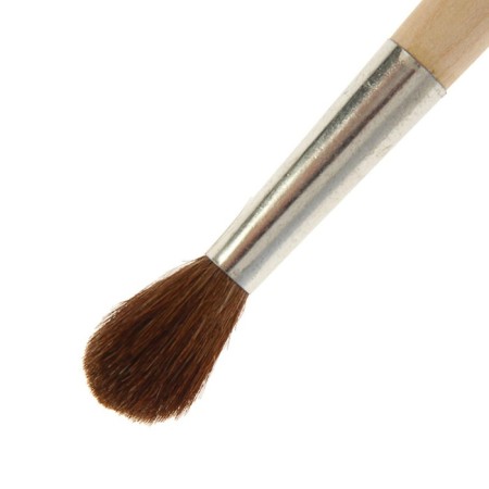 Round Brush No. 8 (clip diameter 8 mm; hair length 26 mm), wooden handle, calligrata-4