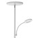 Fireshore with Citilux Click CL810010 25x25x181 cm, 2x21W, LED, white color
