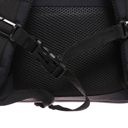 Youth backpack 40 x 28 x 16 cm, Grizzly, ergonomic back, laptop compartment, black/pink-8
