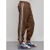 Joggers are sports male, size 50, brown color