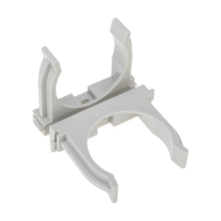 Fastener-clip for the mounting gun Ø 50 mm, gray (25 pcs/UP) rexant