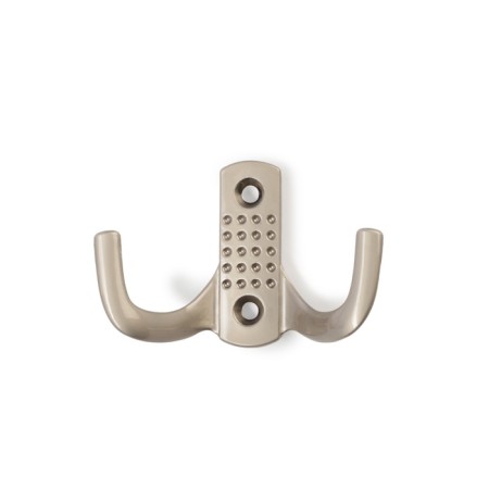 Hook furniture tundra TKD011SS, two -rifle, satin nickel color-3