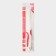 Knife ceramic shade "Smell", blade 13 cm, red color