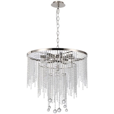Crystal Smira 12XE14 40W SUSCOUSE, size 60X60X74-120 cm, color nickel