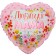 Foil ball 18 ’’ "Beloved Mom", heart, 1 pc. packaged
