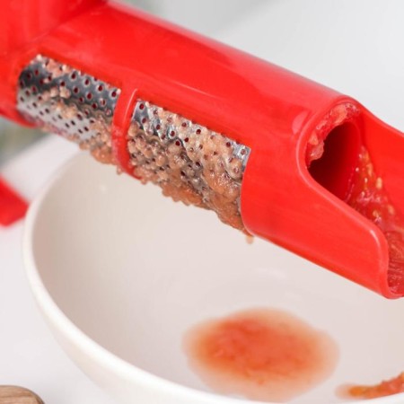 Juicer for tomatoes of the Dolyan, 27 cm, red color-10