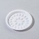 Palette (hole) for mixing glue, set - 40 pcs, plastic, 4.8 × 0.5 cm, white color