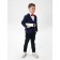 Jacket for the boy Pure Love, height 116-122 cm, blue color