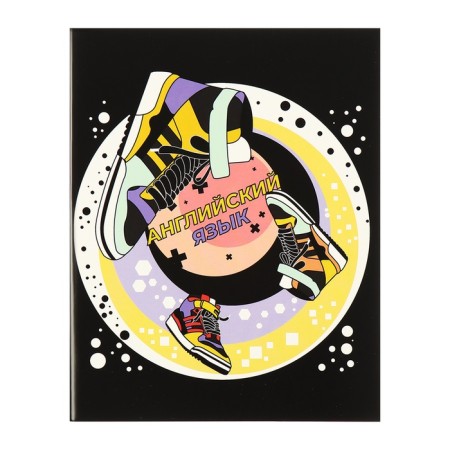 A set of object notebooks Calligrata Top "Sneakers", 48 sheets, 12 items, with reference material, cover coated cardboard, glossy lamination, offset block-15