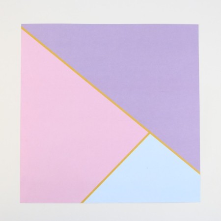 A set of paper for scrapbooking "Bright geometry", 12 sheets, 30.5 x 30.5 cm, 180 g/m²-21