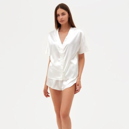 Pajamas (shirt, shorts) Women's Minaku: Light Touch Color Milk, Rr. 48-4