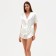Pajamas (shirt, shorts) Women's Minaku: Light Touch Color Milk, Rr. 48