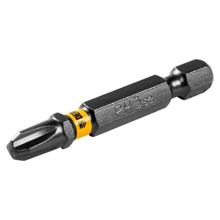 Denzel 11650 bit set, hexagonal profile, PH3 x 50 mm, steel S2, 10 pcs.