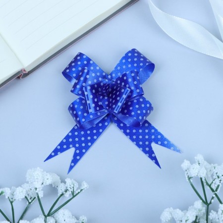 Bow - butterfly no1.8, blue