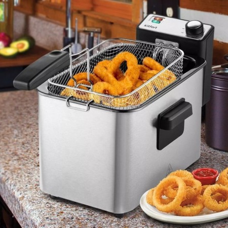 Fritical KitFort KT-4053, 2000 W, 7.8 L, 1 boiler, temperature adjustment, silver-1
