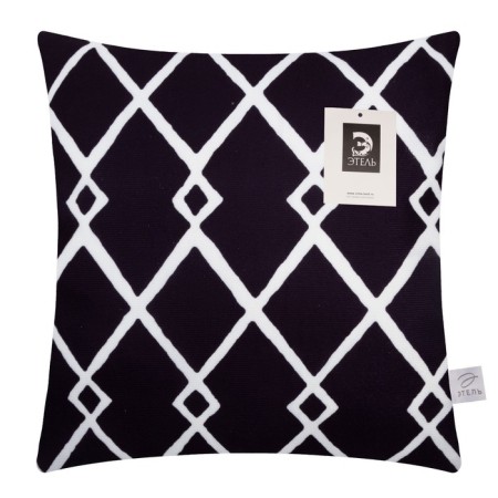 Pillowcase decorative Ethel Geometry "Ornament" 40x40 cm, velor-5