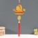 Plastic suspension, textile "Dragon boat with Chinese coin" 1.8x13x39 cm
