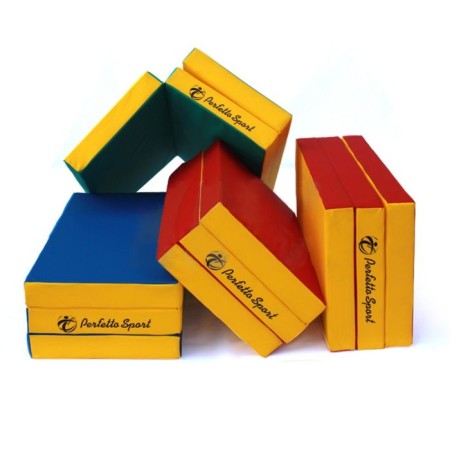 Matfetto Sport, 100 x 150 x 10 cm, folding, red/yellow