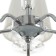 Avtal chandelier 5xe14 40W chrome 58x58x80 cm Bayerlux