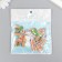 Buttons wood for creativity 2 punctures "painted bones" set of 15 pcs 2.8x1.5 cm