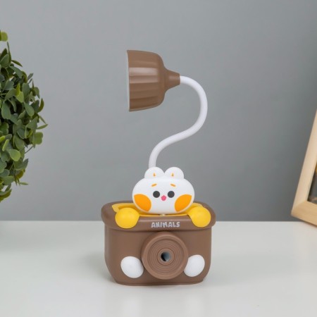 Highlight lamp with a "kitten" LED 3W USB chocolate 9.1x8.1x20 cm Risalux-3