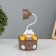 Highlight lamp with a "kitten" LED 3W USB chocolate 9.1x8.1x20 cm Risalux