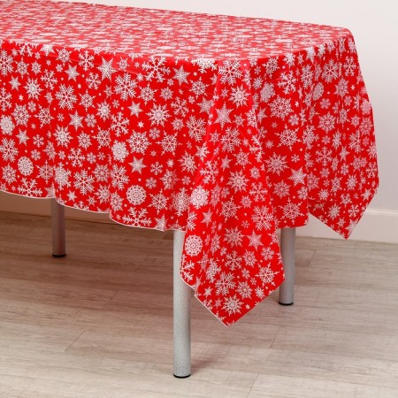 The tablecloth "Snowflakes", 137x274 cm.-2