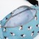 Lightning waist bag, blue color
