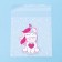 Gift package "Unicorn", 10 x 10 cm