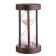 Sanding clock "role", for 10 minutes, 15.5 x 8 cm, white