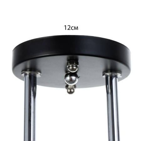 Arnella chandelier 2he27 40W Black 45x26x27 cm Bayerlux-7