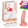 Falloimitator with sex lessons "Secrets of Oral pleasure", 10 cards, phalloimitator, 18+