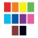 Color A4 paper, 10 colors, 20 sheets, erichkrause, one -sided, non -nominated, on gluing, density 80 g/m2, crafts of crafts