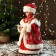 Snow Maiden "in a red fur coat and hat" moves 40 cm