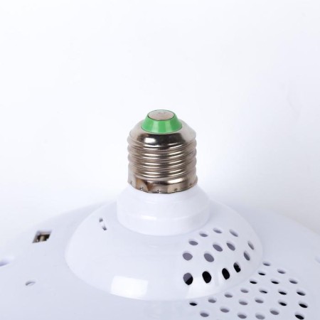 Light device "Crystal ball" 19 cm, E27, speaker, remote control, glow RGB-7