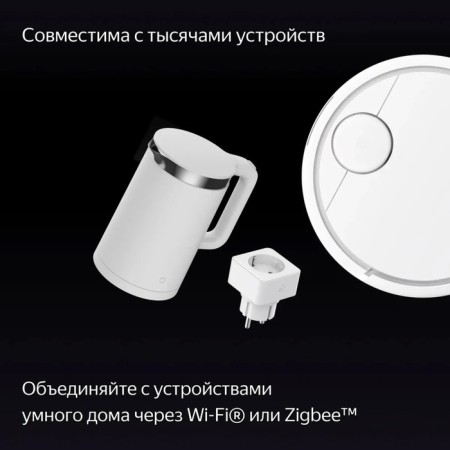 Smart column "Yandex Station Duo Max", Voice Assistant Alice, 60W, with a display, green-11
