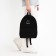 School textile Backpack "Kit, with pockets", 27x11x37, black