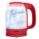 Teapot Maunfeld MGK-613CH, glass, 1.7 l, 2200 watts, cherry