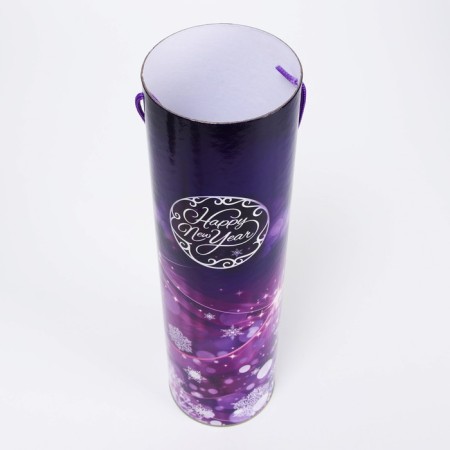 Gift box, Happy New Year tube 92x350mm-4