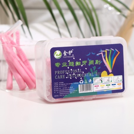 Braces and teeth ruffles, set 20 pcs., 0.6 mm-1