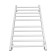 The electric heated towel "Sanprise" Contour P10, 500x1000 mm, universal, white