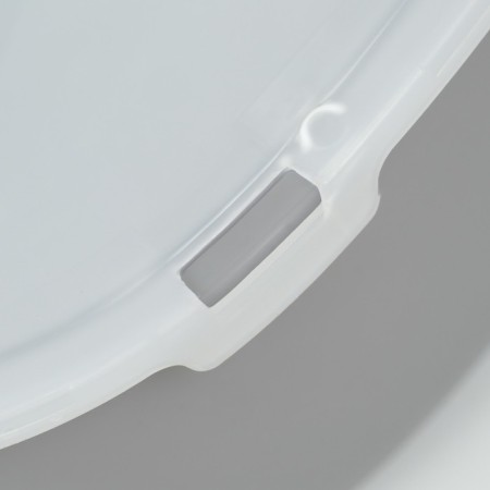 Toilet with board, 50x35x18 cm, gray-6