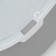 Toilet with board, 50x35x18 cm, gray