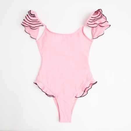 Women's swimsuit Minaku "Summer Rose", size 42, pink color-6