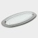 Glass Serving Magistro "Shine", 16 × 32 × 1.5 cm, silver color