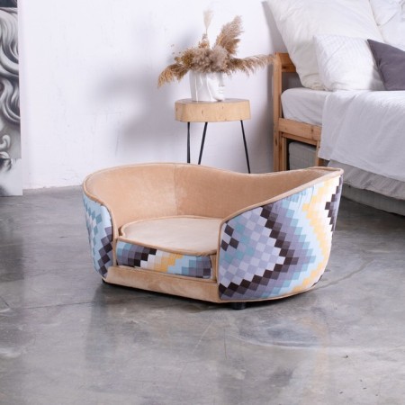 Sulperion Teddy, 86x54x37 cm, furniture fabric, size m, beige-2