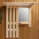 Shelf hanger with a mirror, large, 3 hooks