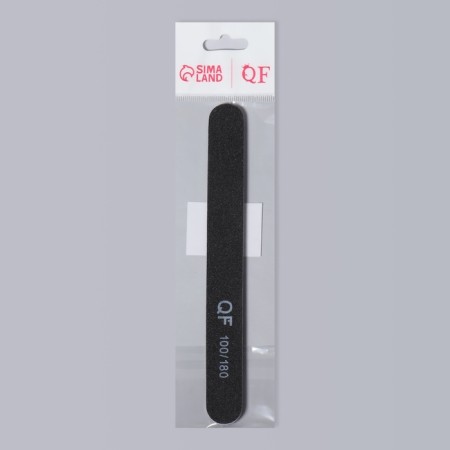 File - emery, abrasiveness 100/180, 18 cm, black color-3